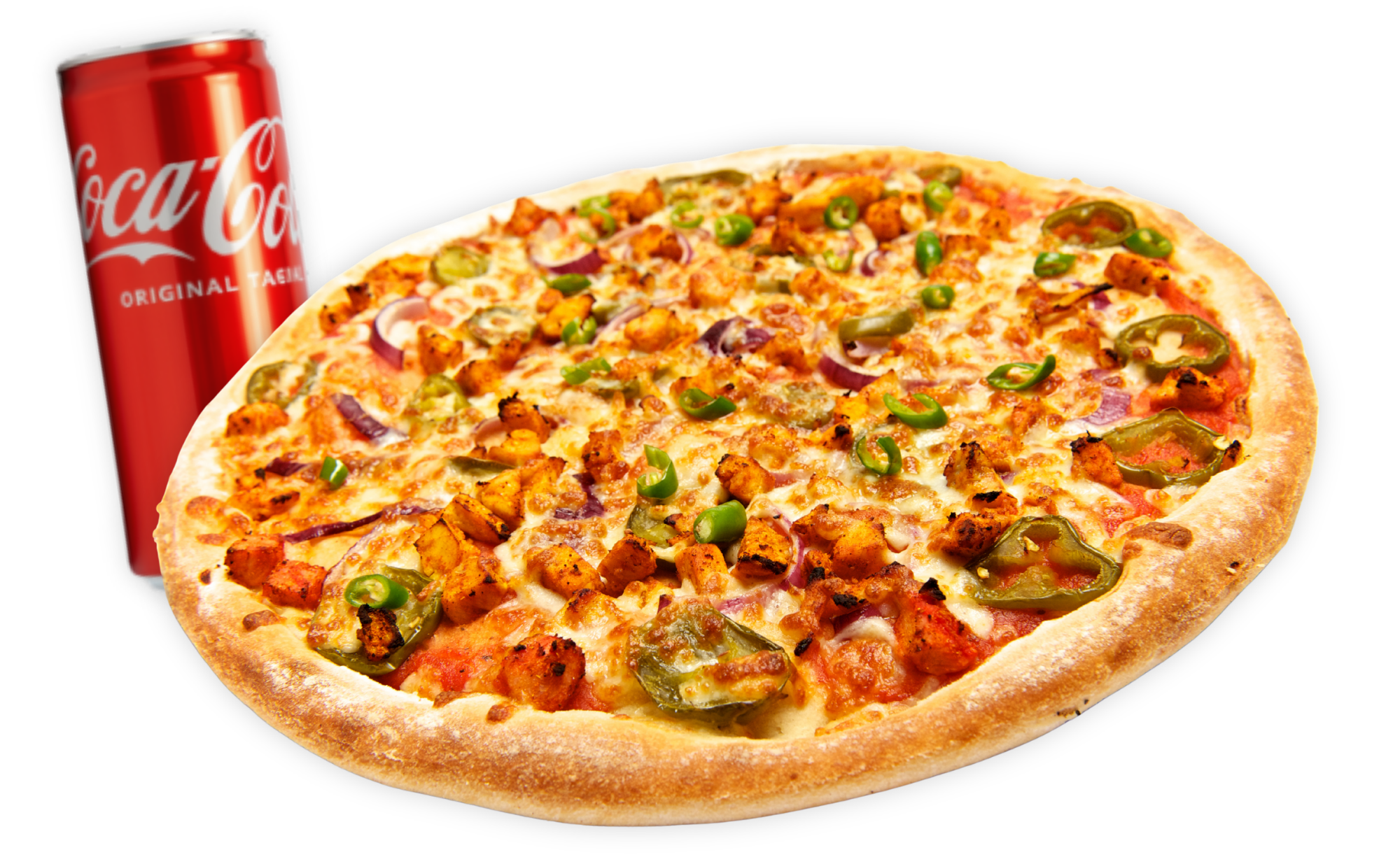 Pizza sénior et une boisson O'Brother Pizza